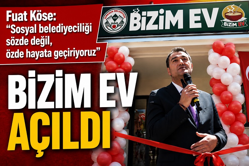 Fuat Köse üniversite öğrencilerine ‘Bizim Ev’ açtı