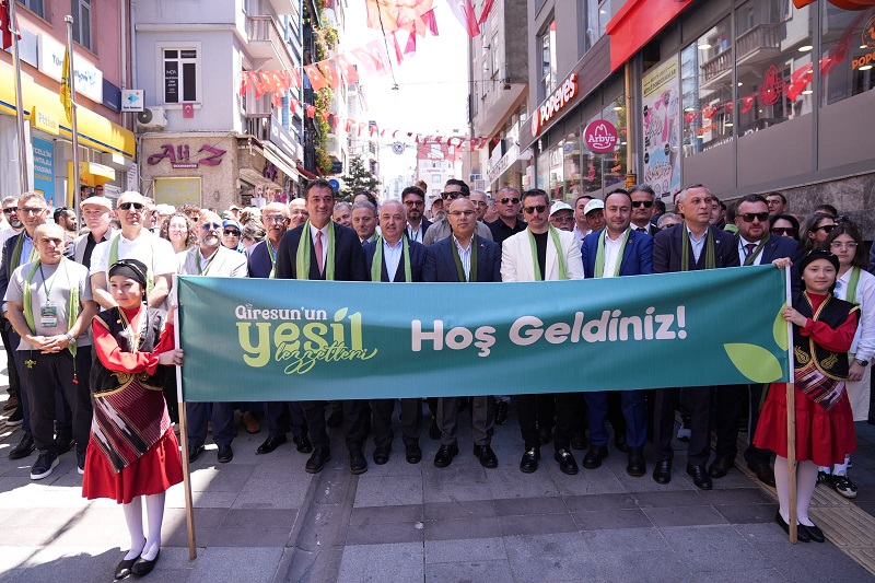 Giresun’un Yeşil Lezzetleri ve Gastronomi Festivali’ne yoğun katılım
