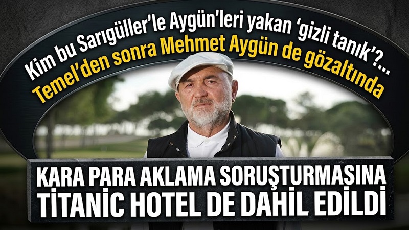 Mehmet Aygün de gözaltında…