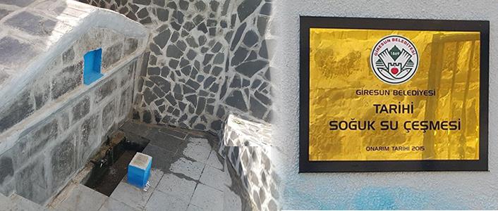 SOĞUKSU ÇEŞMESİ HARİKA ÖZDEMİR’İN RESMİYLE GÜZELLEŞTİ