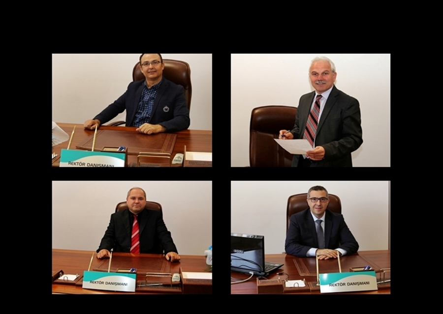 REKTÖR COŞKUN DANIŞMANLARI 4’LEDİ
