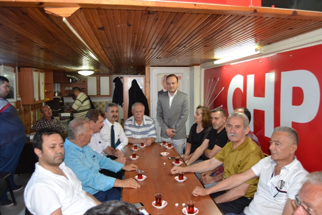 BEKTAŞOĞLU ÖRGÜTLE BULUŞTU