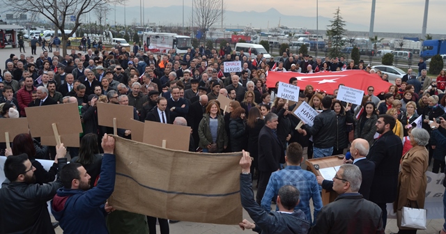 GİRESUN’UN ‘HAYIR’ SEVERLERİ ATATÜRK MEYDANINA BULUŞTU