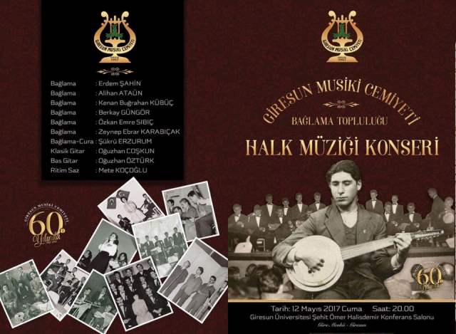 GİRESUN MUSİKİ CEMİYETİ BAĞLAMA TOPLULUĞU SAHNEDE... GİRESUN MUSİKİ CEMİYETİ BAĞLAMA TOPLULUĞU SAHNEDE...