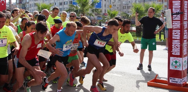 GİRESUN AKSU YARI MARATONU KOŞULDU