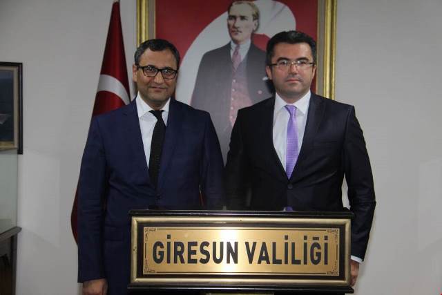 VALİ OKAY MEMİŞ’TEN GİRESUN VALİSİNE ZİYARET
