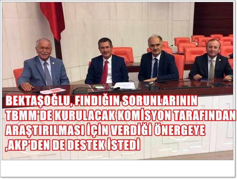 BEKTAŞOĞLU: FERRERO SİYASİ DESTEKLE TEKELLEŞTİRİLDİ