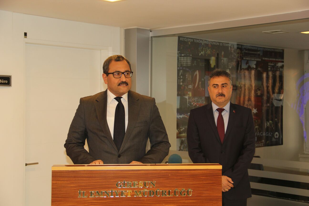 GİRESUN VALİSİ, NARKOTİK OPERASYONUNU ANLATTI