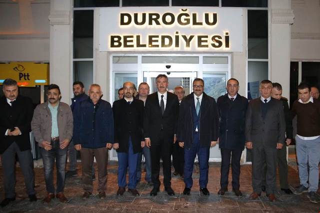 VALİ DUROĞLU’DAYDI