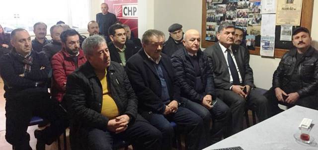 CHP PİRAZİZ’DE ‘KURULTAY’ İÇİN TOPLANDI