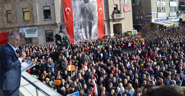 MUHARREM İNCE CHP GENEL BAŞKAN ADAYI