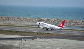 ORDU-GİRESUN HAVAALANINDA YOĞUN TRAFİK