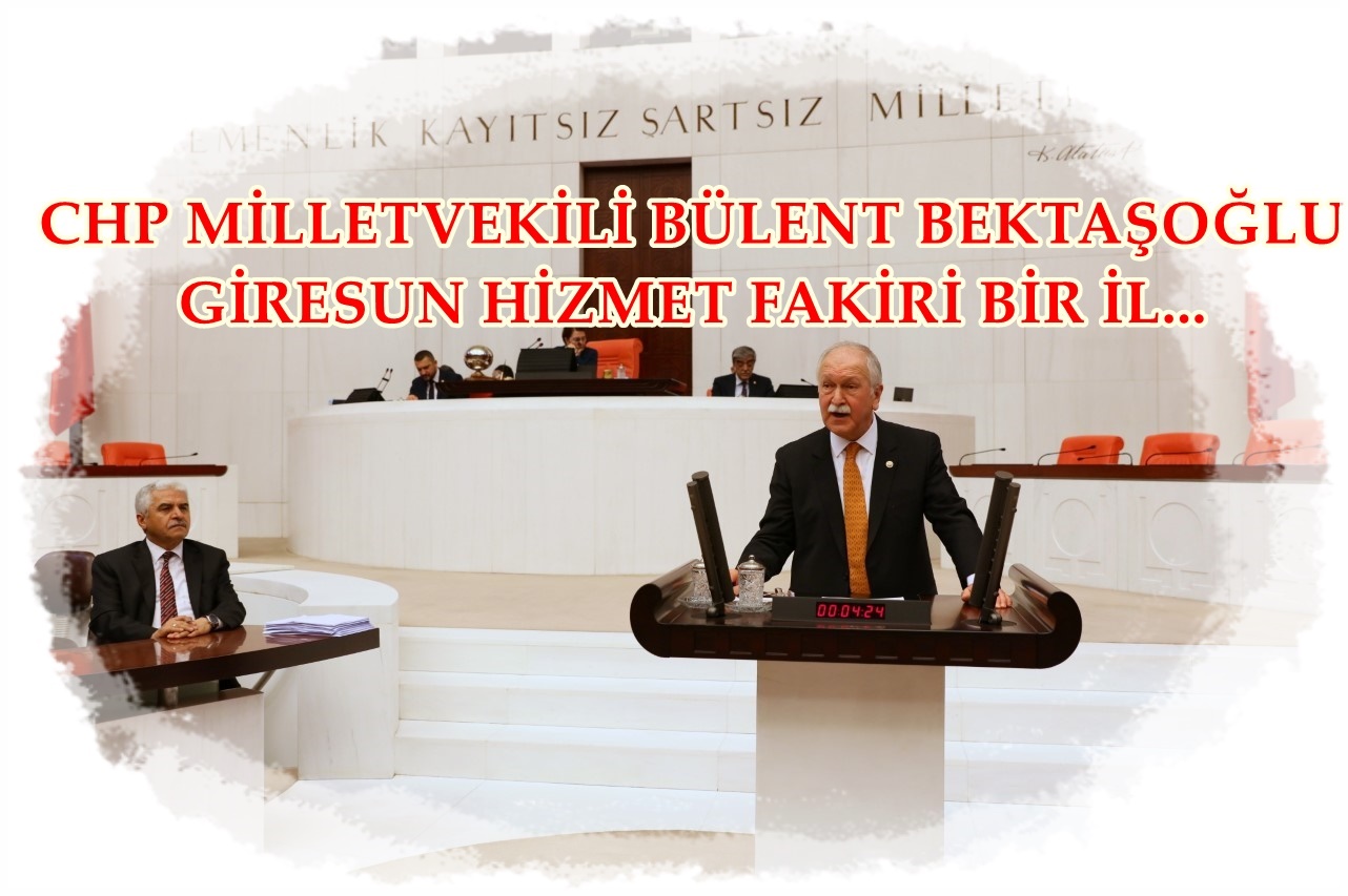 MİLLETVEKİLİ BÜLENT BEKTAŞOĞLU GİRESUN’U ANLATTI