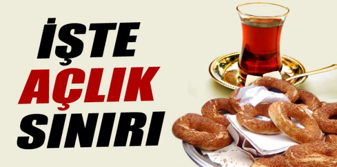 AÇLIK VE YOKSULLUK SINIRI BELİRLENDİ