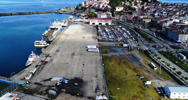 LİMANDAKİ DEPO İNŞATI DURDU MU?