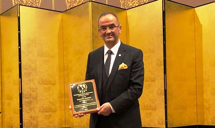 DOÇ. DR. CESARETTİN ALAŞALVAR’A JAPONYA’DAN ANLAMLI ÖDÜL