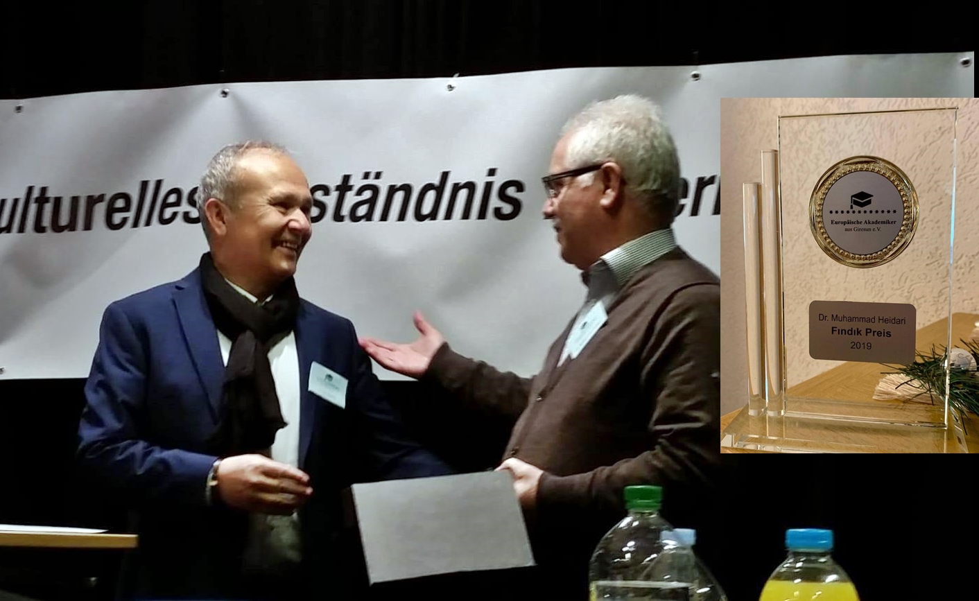 FINDIK ÖDÜLÜ GİRESUN DOSTU DR.MUHAMMED HEİDARİ’NİN FINDIK ÖDÜLÜ GİRESUN DOSTU DR.MUHAMMED HEİDARİ’NİN