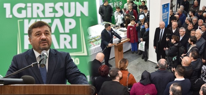 GİRESUN BELEDİYESİ 1. KİTAP FUARI BAŞLADI