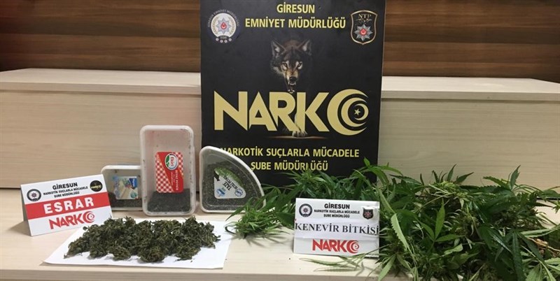 GİRESUN’DA NARKOTİK OPERASYONU