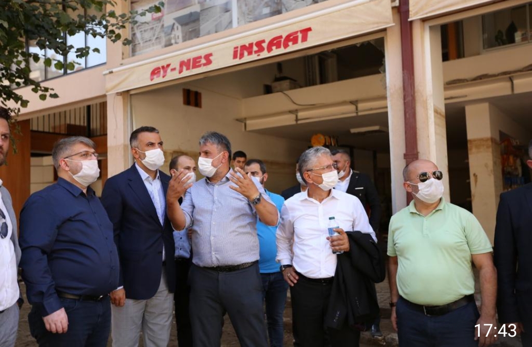 ASKON’DAN AFETZEDE DERELİ ESNAFINA DESTEK