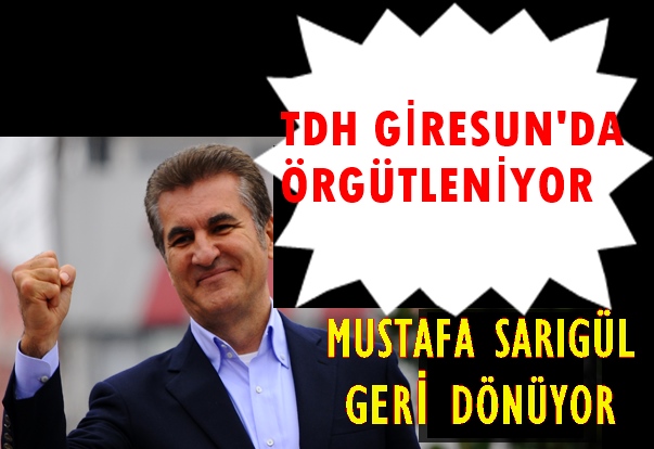 MUSTAFA SARIGÜL PARTİ KURUYOR MUSTAFA SARIGÜL PARTİ KURUYOR