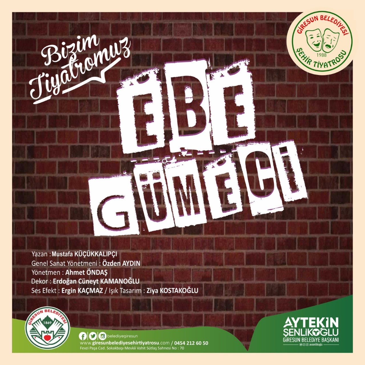 EBE GÜMECİ SAHNEDE