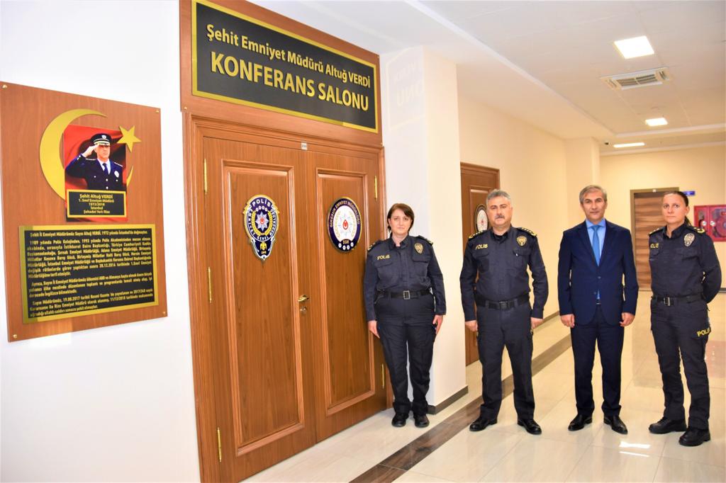 ŞEHİT EMNİYET MÜDÜRÜ ALTUĞ VERDİ’NİN ADI YAŞATILIYOR