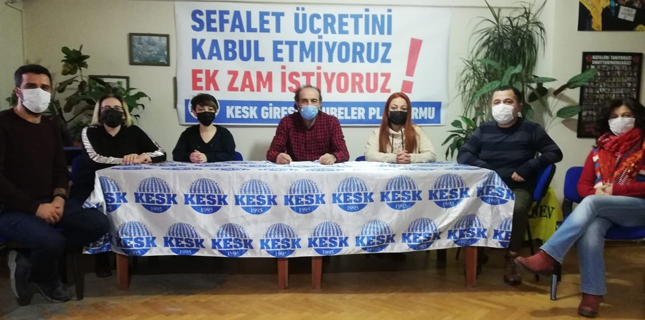 KESK’TEN ‘ZAM’ TEPKİSİ