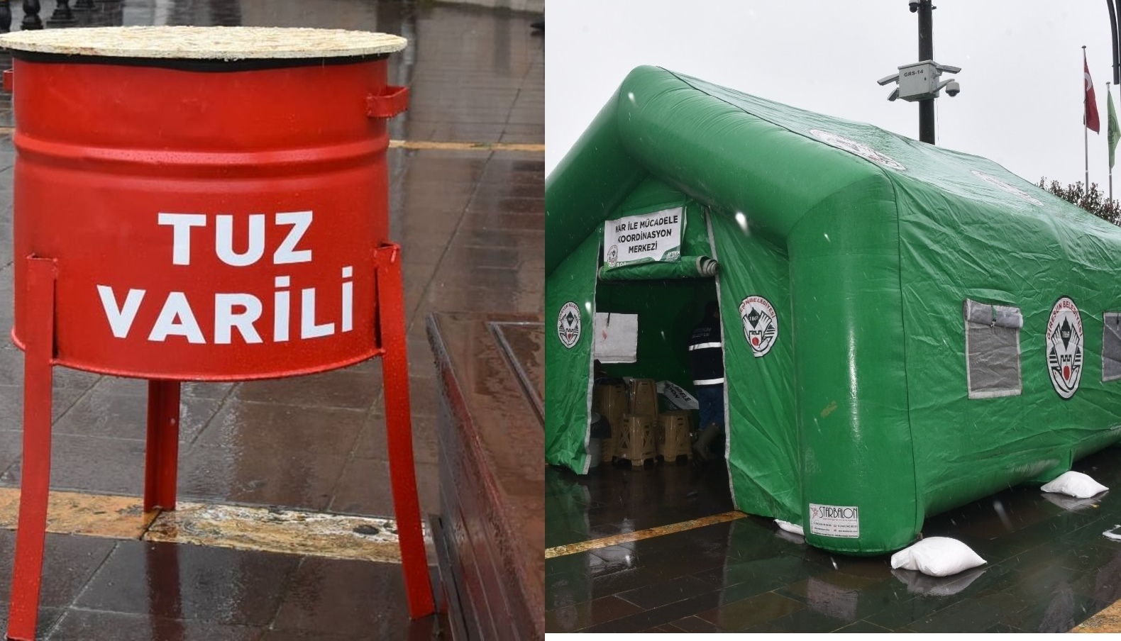 TUZLUKTAN SONRA TAZİYE ÇADIRINDAN KOORDİNASYON MERKEZİ