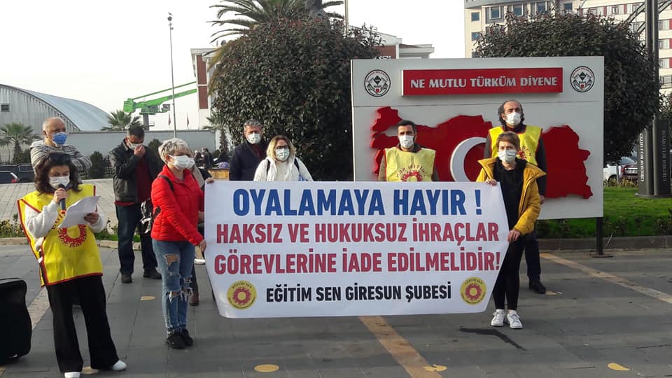EĞİTİM-SEN’DEN İKTİDARA ‘HUKUKA UYUN’ ÇAĞRISI