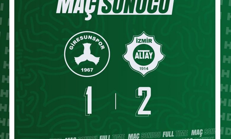 GİRESUNSPOR 13.HAFTADA YENİLDİ GİRESUNSPOR 13.HAFTADA YENİLDİ