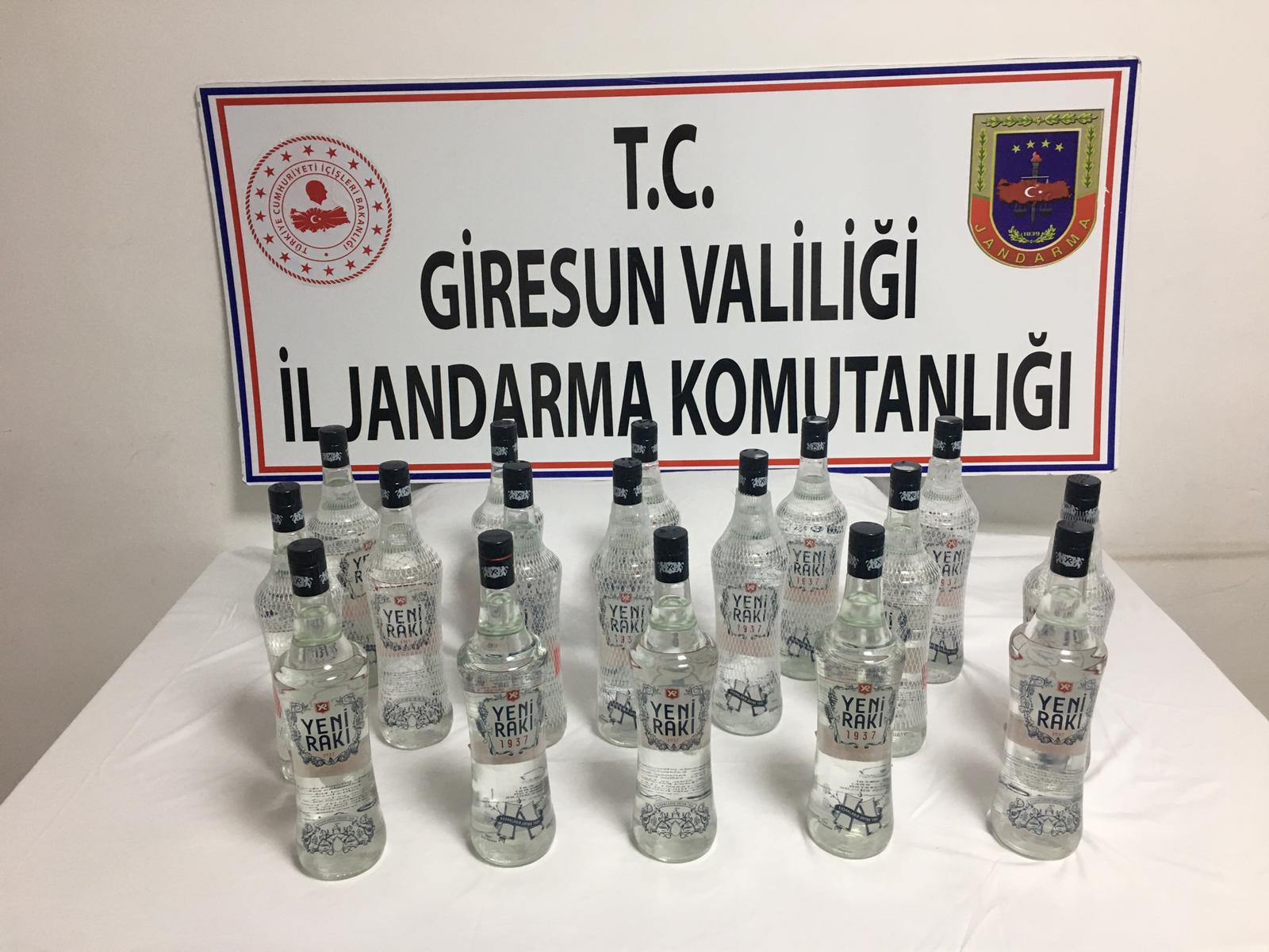 KARGOYLA İSTANBUL’DAN SAHTE RAKI GETİRDİ