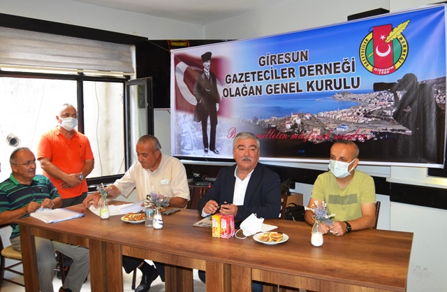 GİRESUN GAZETECİLER DERNEĞİ GENEL KURUL YAPTI