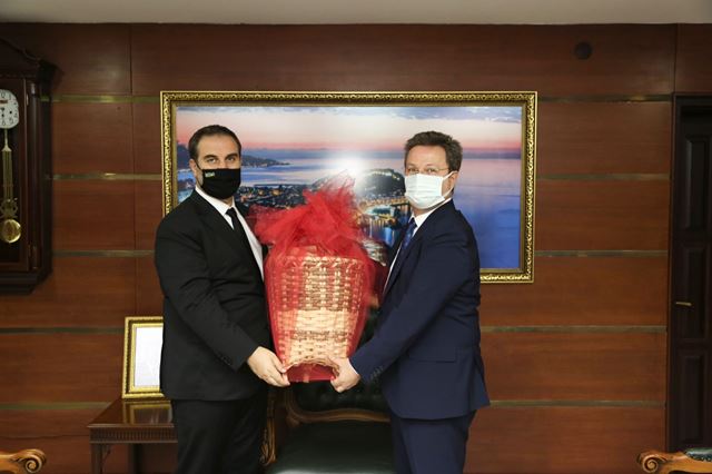 AK PARTİ AR-GE BAŞKANINA VALİ’DEN ÖZEL KARŞILAMA