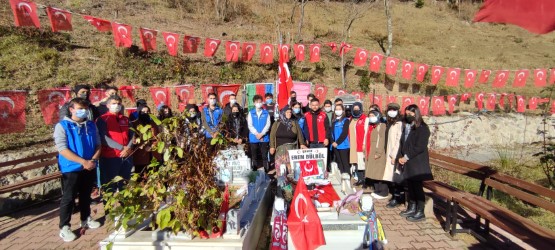 GÖRELELİ GÖNÜLLÜ GENÇLER EREN BÜLBÜL’Ü UNUTMADI