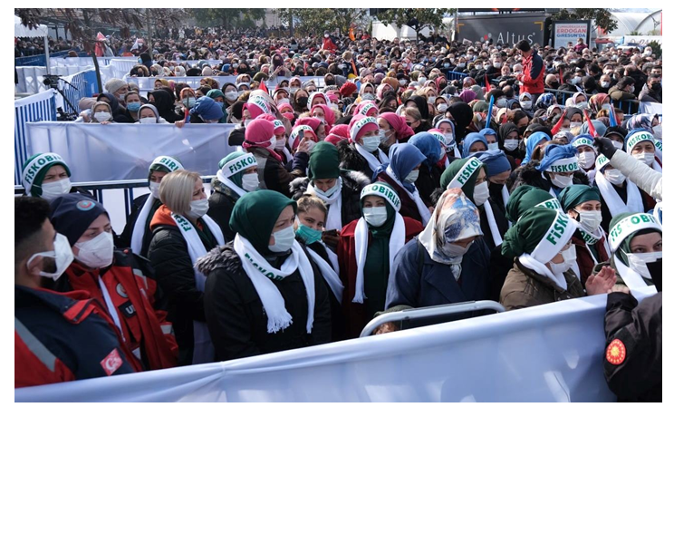 FİSKOBİRLİK İŞÇİLERİ AK PARTİ MİTİNGİNE KATILMAYA ZORUNLU TUTULDU