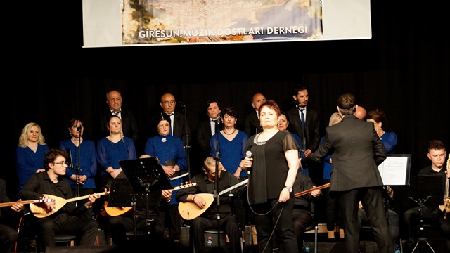 GİRESUN MÜZİK DOSTLARI DERNEĞİ’NİN KONSERİ MUHTEŞEMDİ