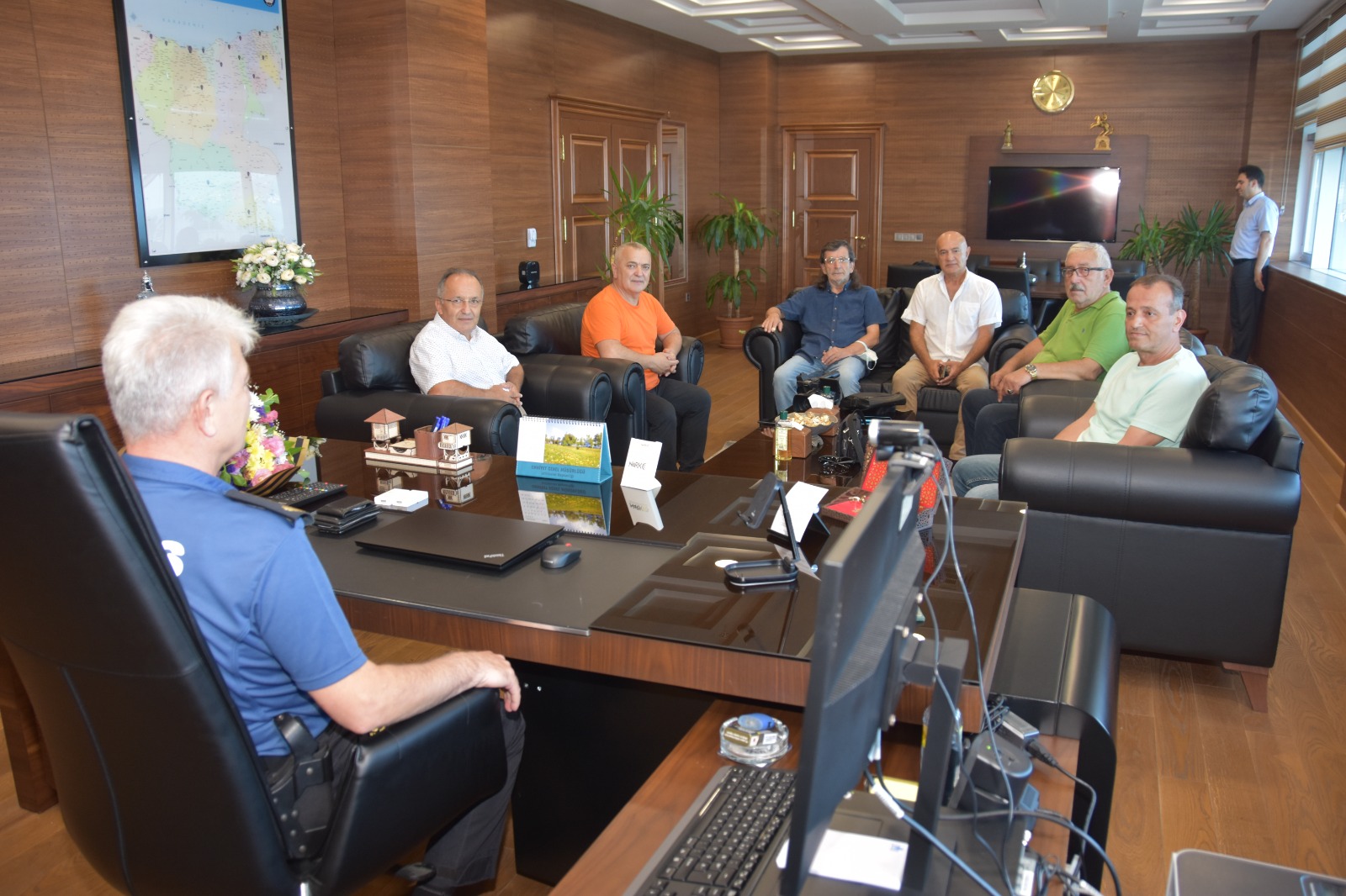 EMNİYET MÜDÜRÜ GÜZELYAZICI’DAN İLK MESAJ(Görüntülü Haber) EMNİYET MÜDÜRÜ GÜZELYAZICI’DAN İLK MESAJ(Görüntülü Haber)