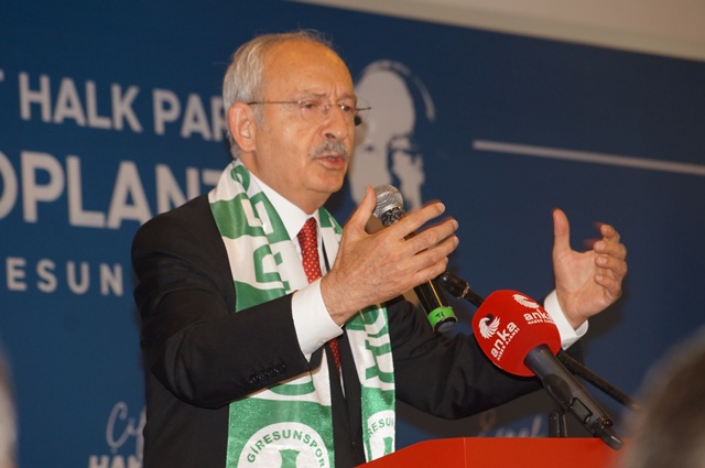 KILIÇDAROĞLU’NDAN GİRESUNLULARA VAATLER(Görüntülü Haber)