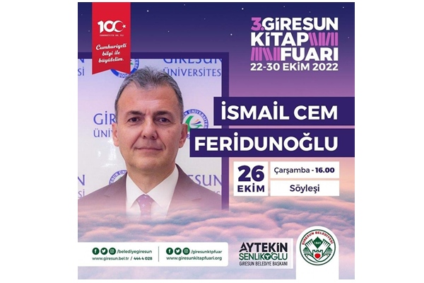 İsmail Cem Feridunoğlu, fuarda