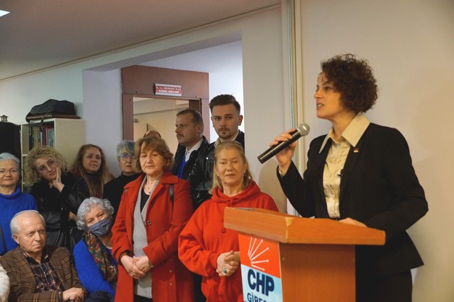 Ayça Ayhan Kozluca adaylığını açıkladı (Görüntülü)