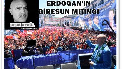 Photo of Erdoğan’ın Giresun mitingi
