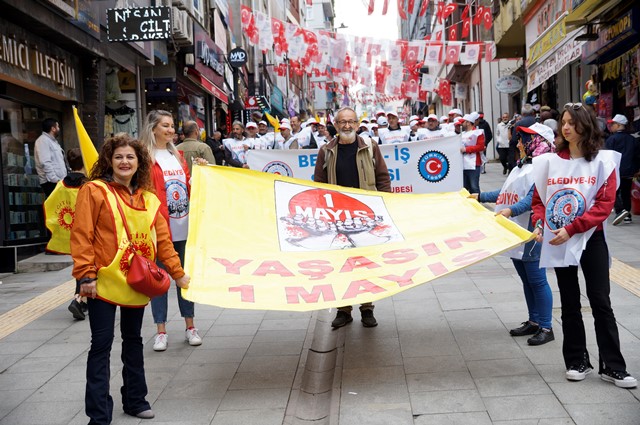 Giresun’da 1 Mayıs kutlandı (Görüntülü Haber)