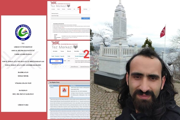 Tarihçi Murat Bıyık’ın Topal Osman Ağa tezi yayımlandı
