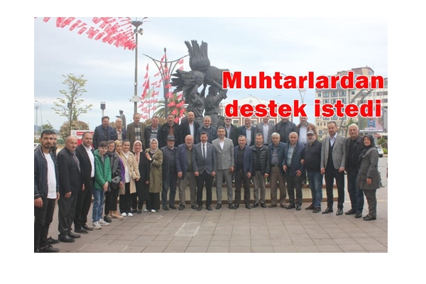 MHP adayı Konal: “Giresun için projelerim var…”