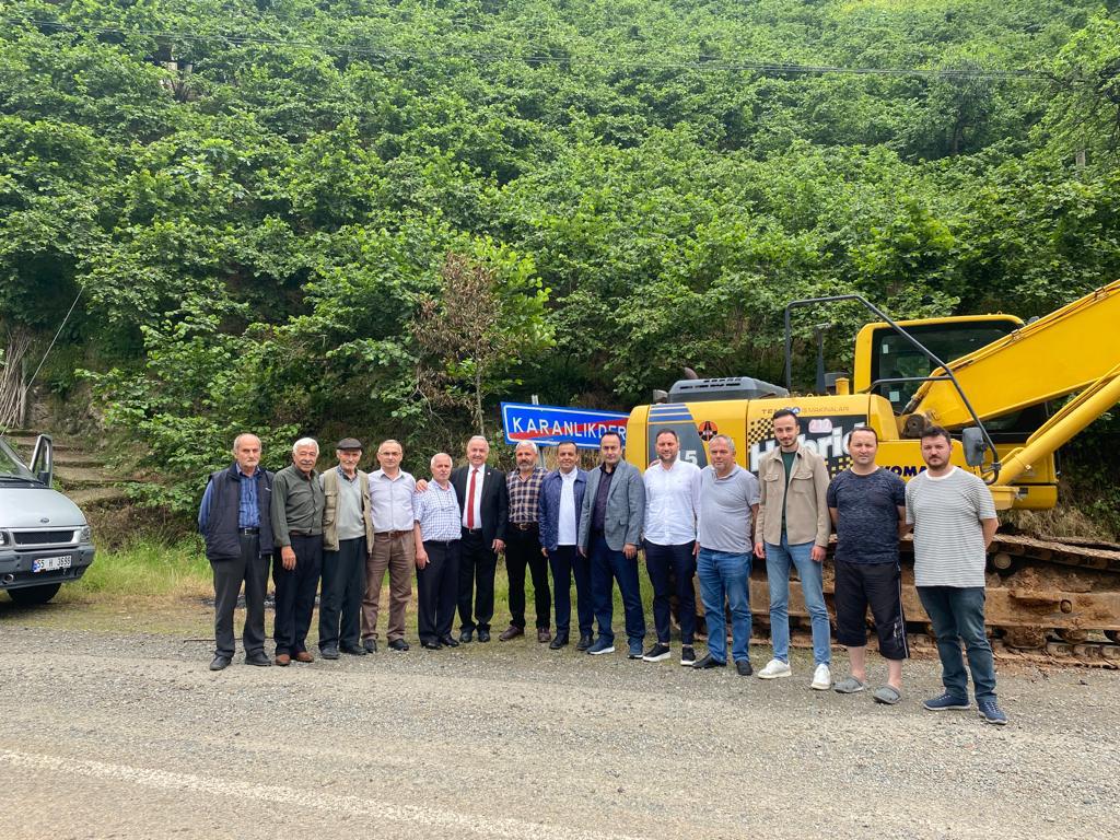 Ali Temür’ün ilk hizmeti Karanlıkdere’ye