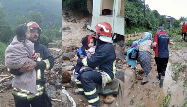 GİRESUN BELEDİYESİ AFET BÖLGESİNDE