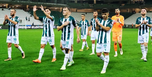 Giresunspor ilk maçında yenik