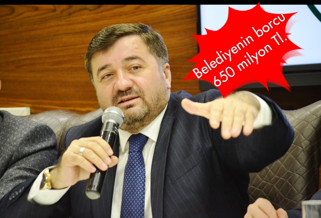 Şenlikoğlu, borç açıklamasıyla Ak Parti il başkanını yalanladı