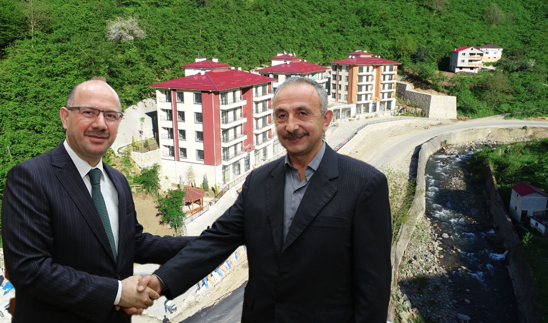 Çaldağlı afetzedelere ev ve işyerleri teslim ediliyor